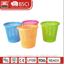 HaiXing Popular and colorful waste basket